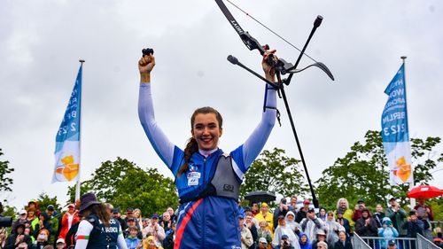 Foto: Eckhard Frerichs / Überraschungs-Weltmeisterin nach überragender Leistung: die Tschechin Marie Horackova.
